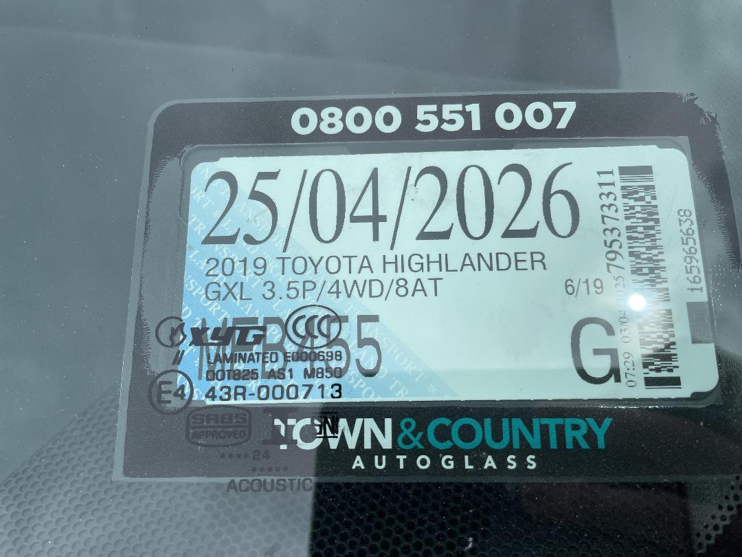 Photo '22' of Toyota Highlander GXL Photo '22' of Toyota Highlander GXL