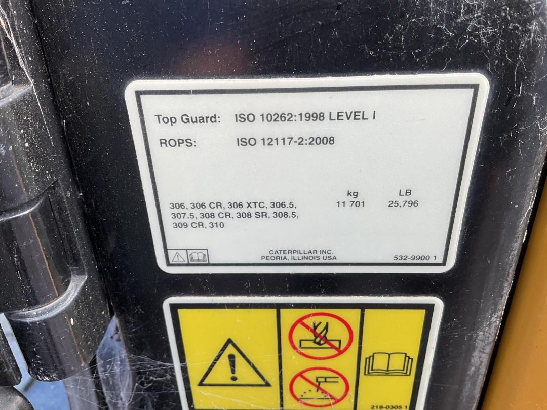 Photo '36' of Caterpillar 307.5 Excavator