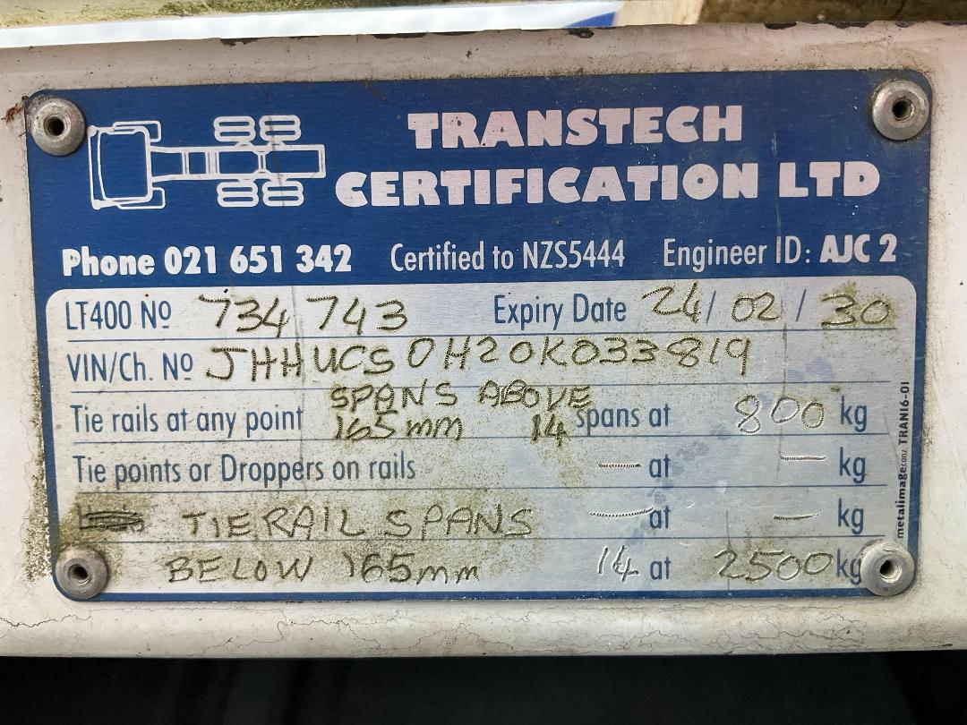 Photo '33' of Hino 300 XZU710R-Hktrsq3 Flat Deck