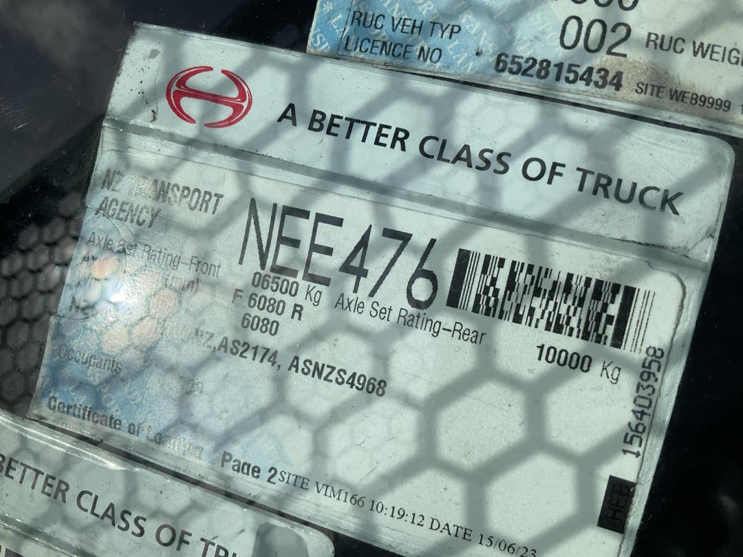 Photo '11' of Hino 500 FG8JPIA Skeletal