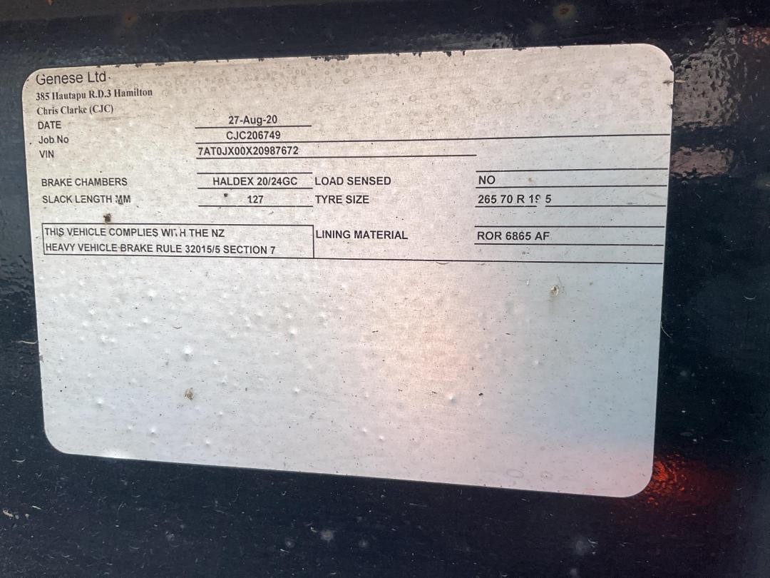 Photo '15' of Homebuilt IDEAL SERVICES Skeletal Semi