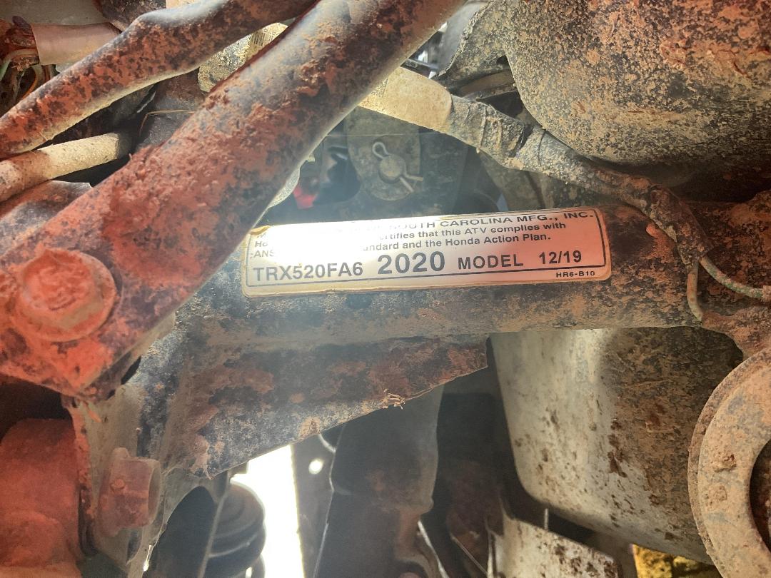 Photo '12' of Honda TRX520FA6 4WD