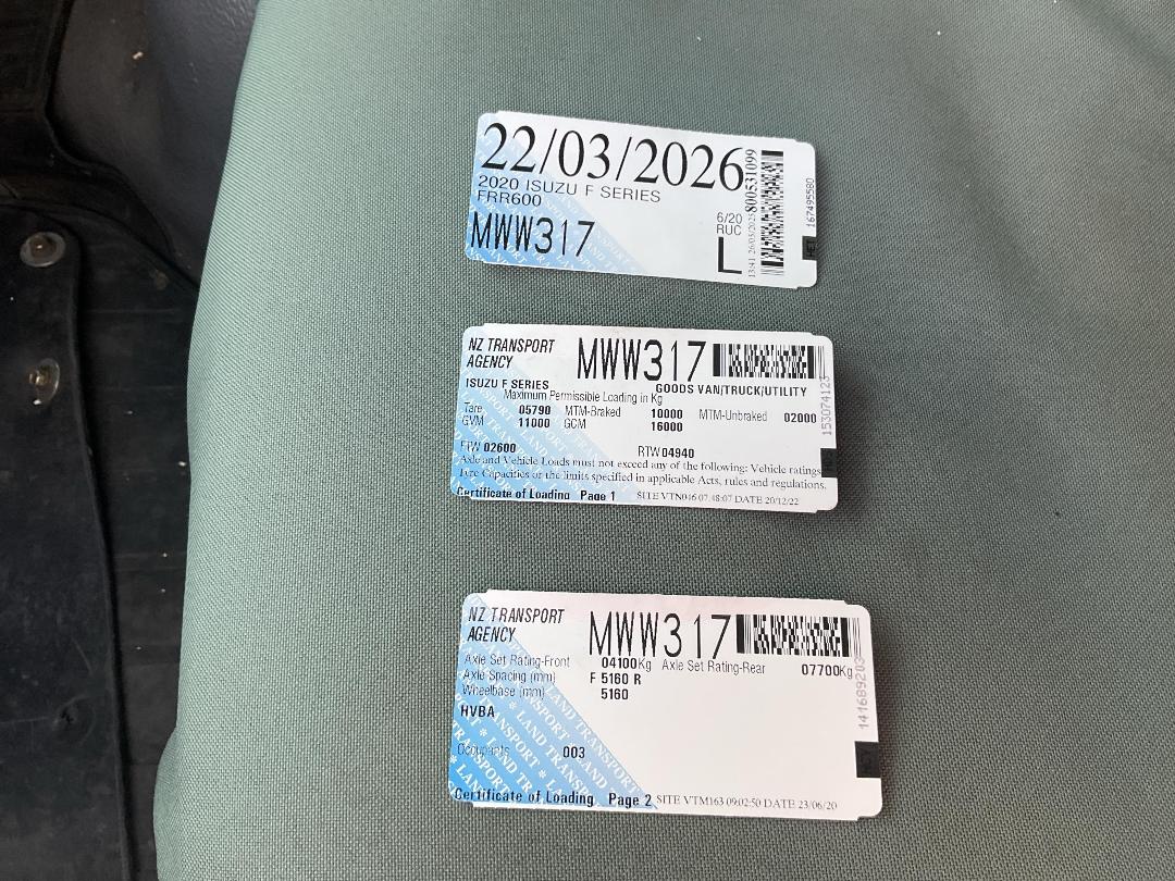 Photo '32' of Isuzu F Series FRR600 Box Body Photo '32' of Isuzu F Series FRR600 Box Body