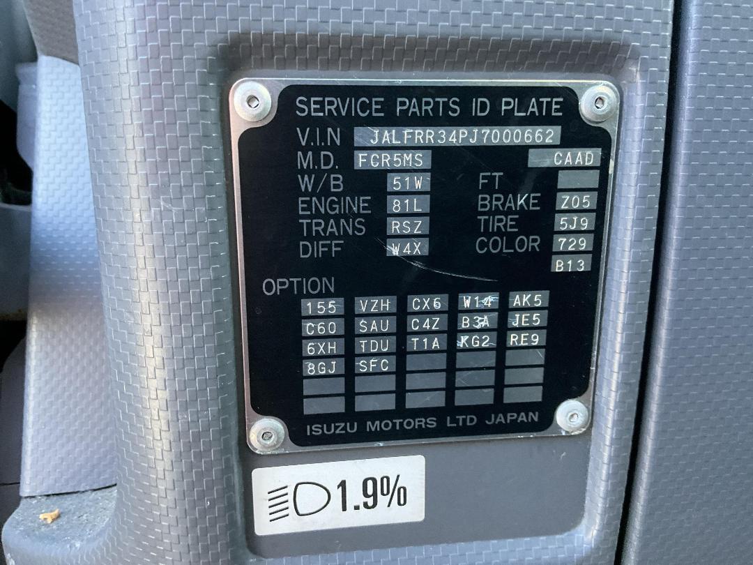 Photo '37' of Isuzu F Series FRR600 Box Body Photo '37' of Isuzu F Series FRR600 Box Body