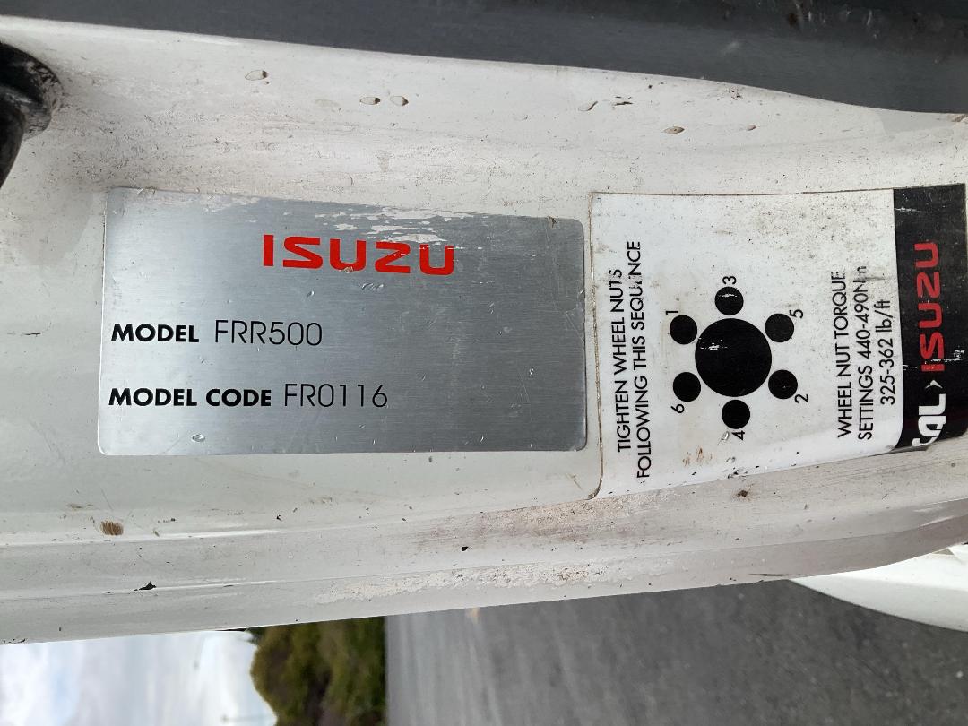 Photo '38' of Isuzu F Series FRR500 Sweeper Truck Photo '38' of Isuzu F Series FRR500 Sweeper Truck