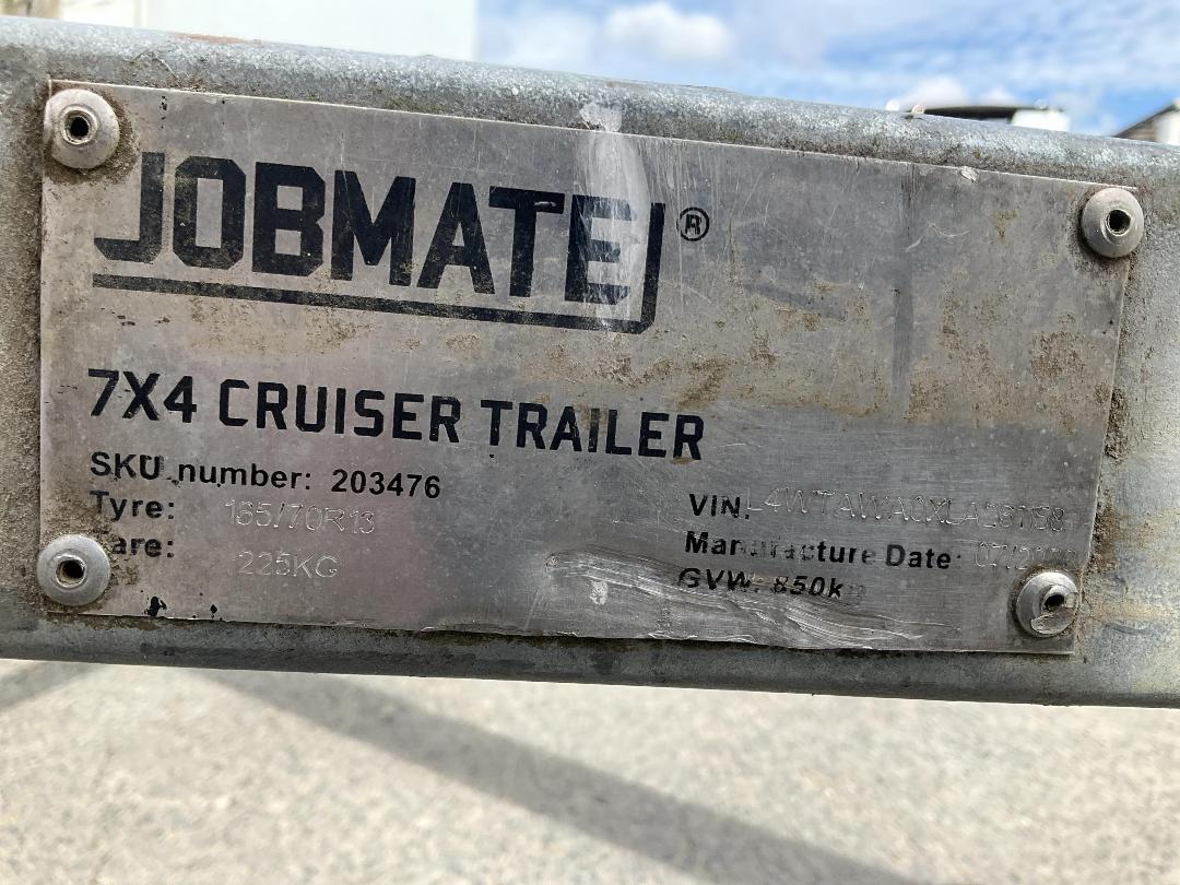 Photo '12' of Jobmate 7x4 Cruiser Flat Deck - Single