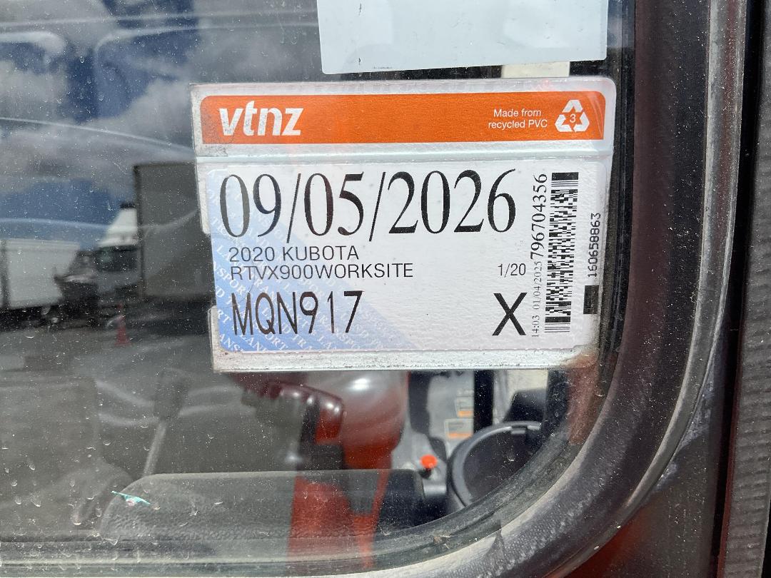 Photo '24' of Kubota RTVX900WORKSITE Photo '24' of Kubota RTVX900WORKSITE