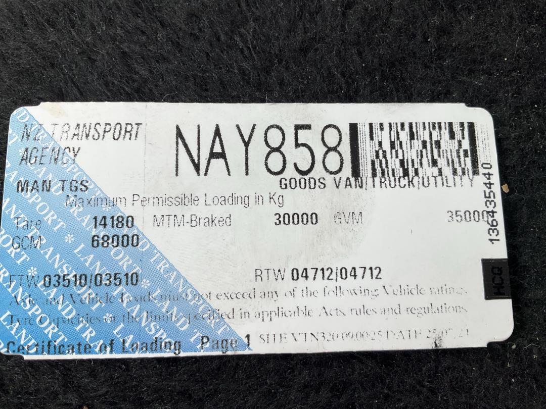 Photo '30' of MAN TGS 35.540 Cab Chassis