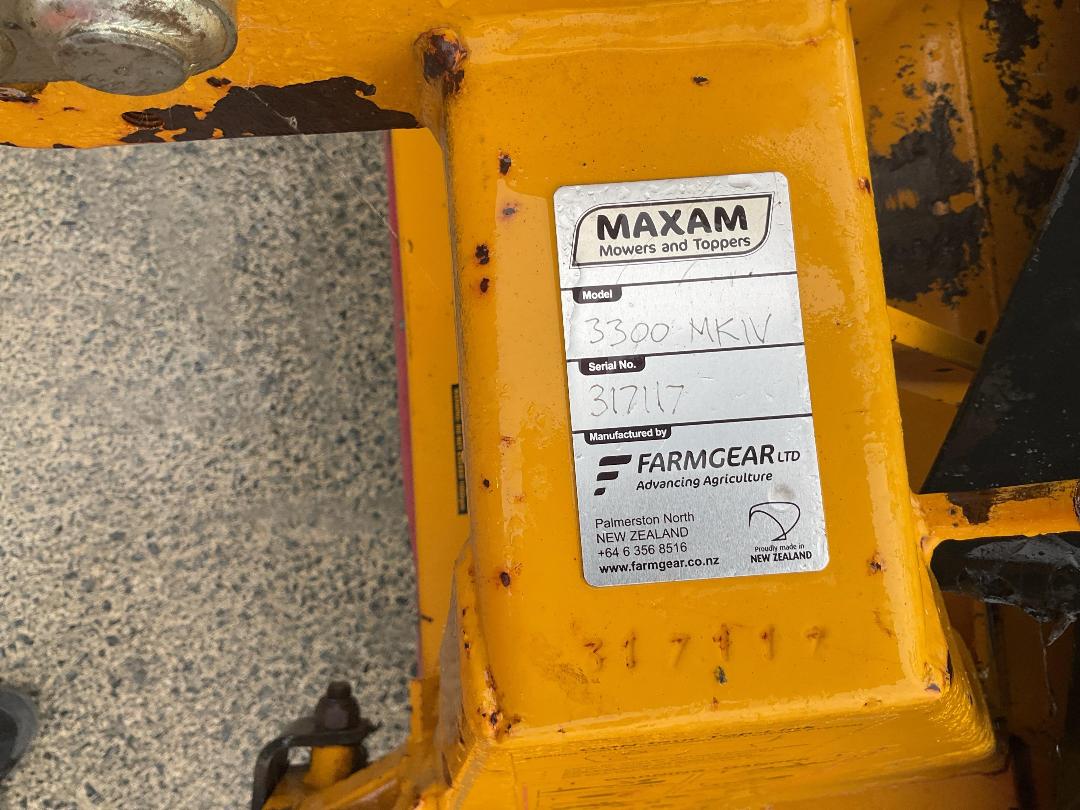 Photo '5' of Maxam 3300 Mower