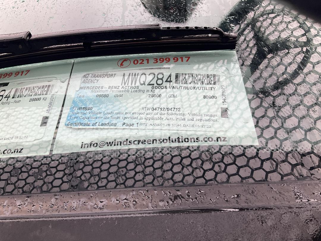 Photo '26' of Mercedes-Benz ACTROS 2663 LS 6 X 4 Tractor Unit