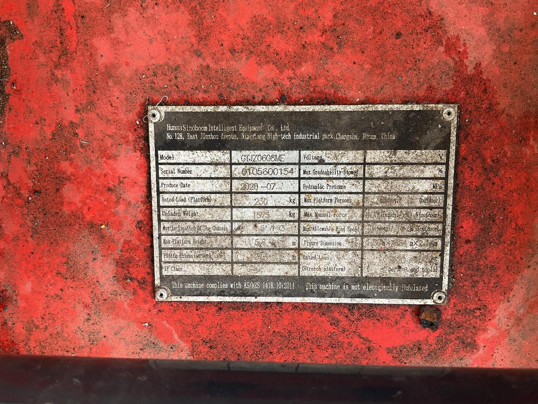 Photo '18' of Sinoboom GTZJ0608ME Scissor Lift