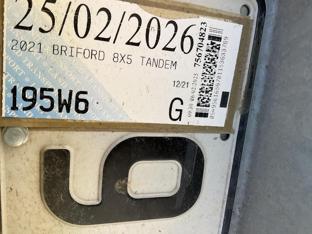 Photo '20' of Briford 8x5 Tandem Flat Deck - Tandem