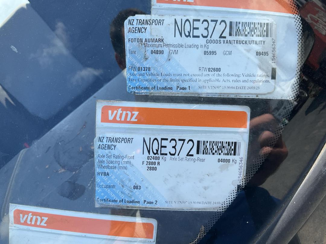 Photo '20' of Foton Aumark BJ1051V9JD4-FP Flat Deck