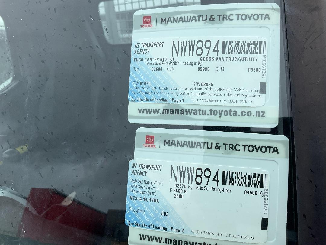 Photo '25' of Fuso Canter 616 - City FEA61BR4Sfac Flat Deck