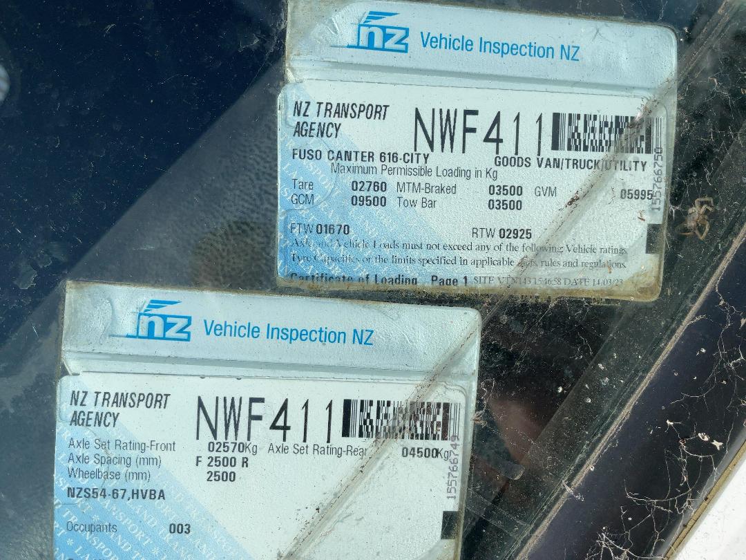 Photo '38' of Fuso Canter 616-City TIP FEA61BR4Sfac(T) Tipper