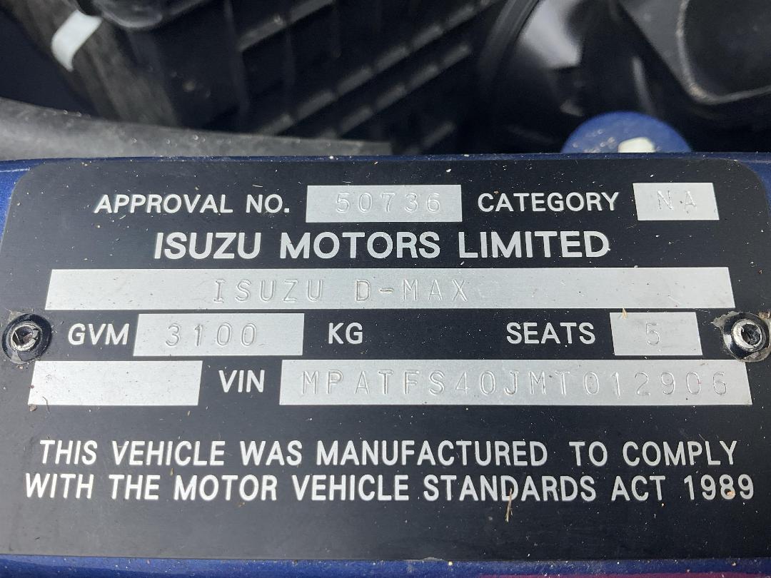 Photo '15' of Isuzu D-MAX X-Terrain Double CAB