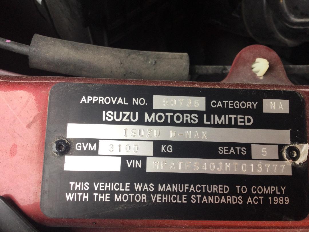 Photo '29' of Isuzu D-MAX LS Double CAB 4WD