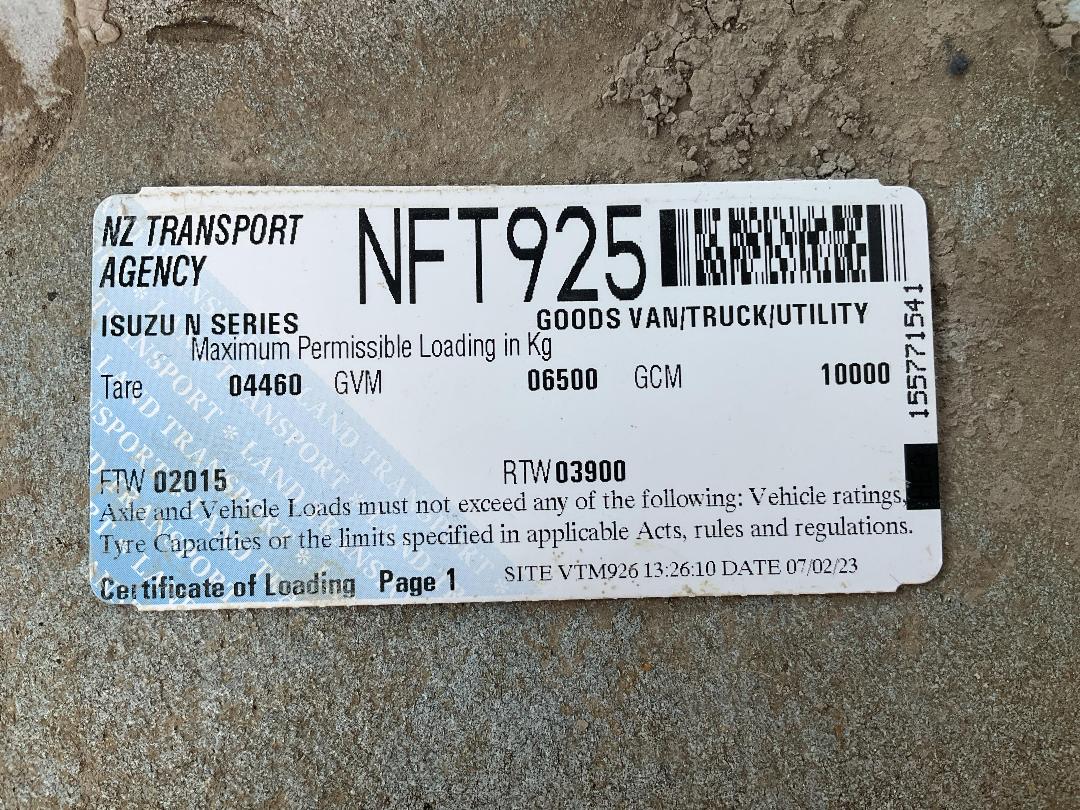 Photo '35' of Isuzu N Series NPR350 Cab Chassis