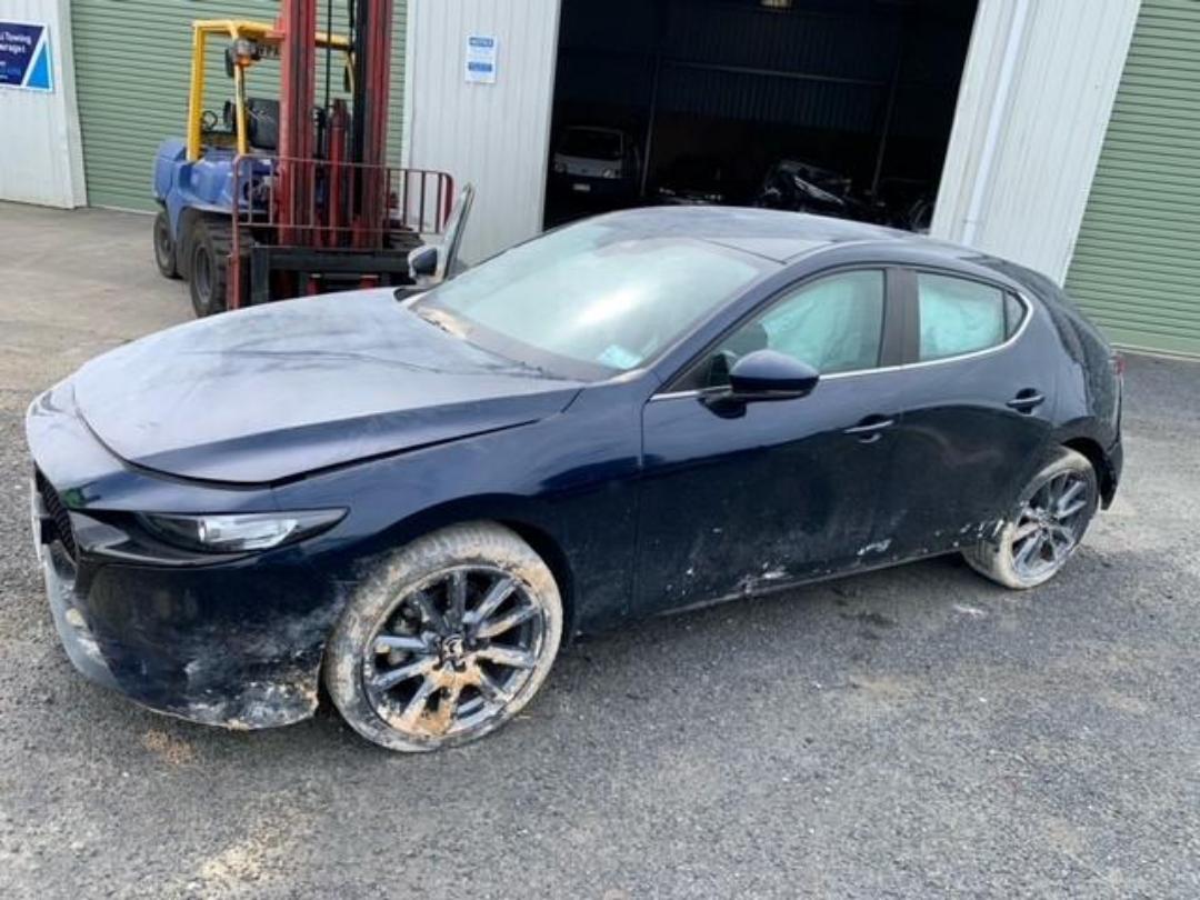 Damaged Mazda Mazda3 GTX 2021 in Wiri at Turners Damaged and End Of