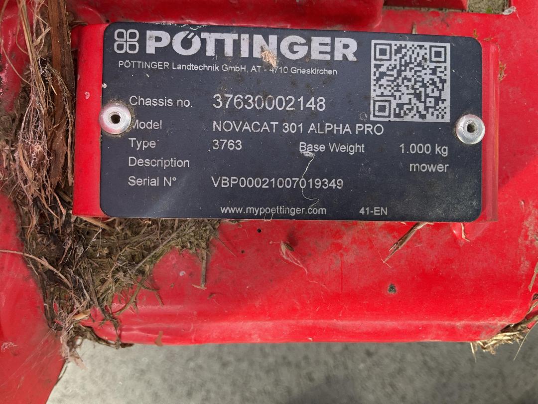 Photo '7' of Pottinger 3m Front mover Mower