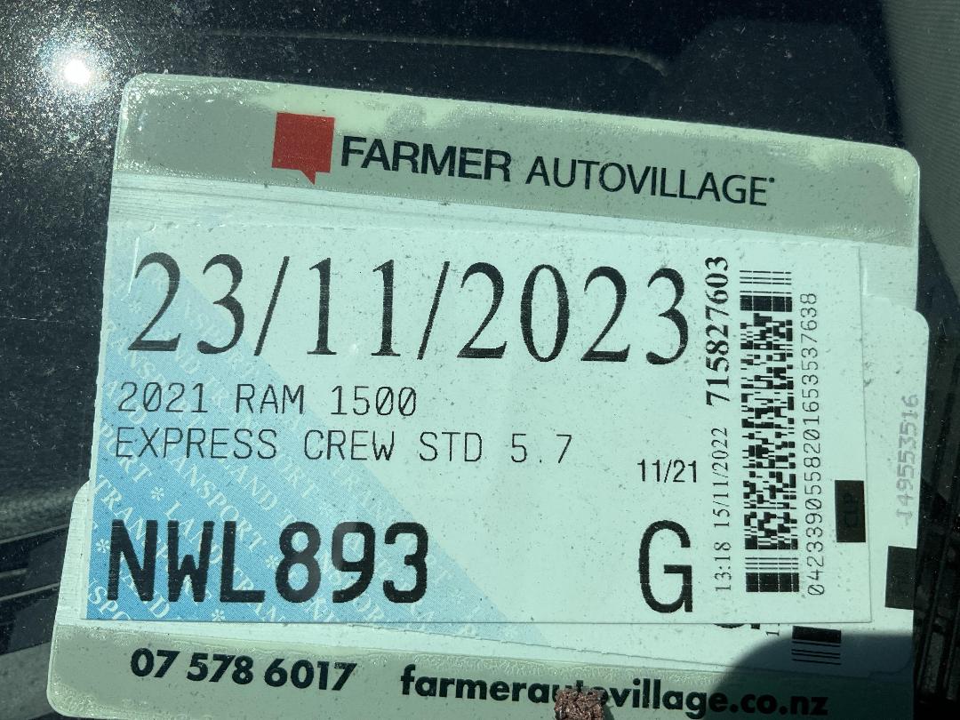 Photo '22' of RAM 1500 Express Crew STD