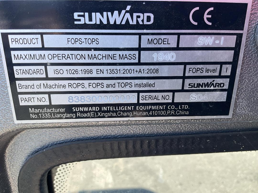 Photo '16' of Sunward SWE20F Excavator