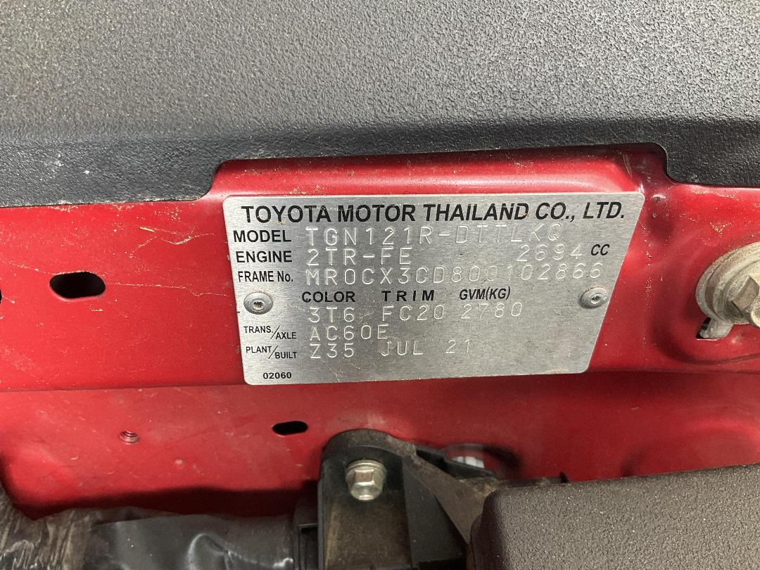 Photo '14' of Toyota Hilux WM DC