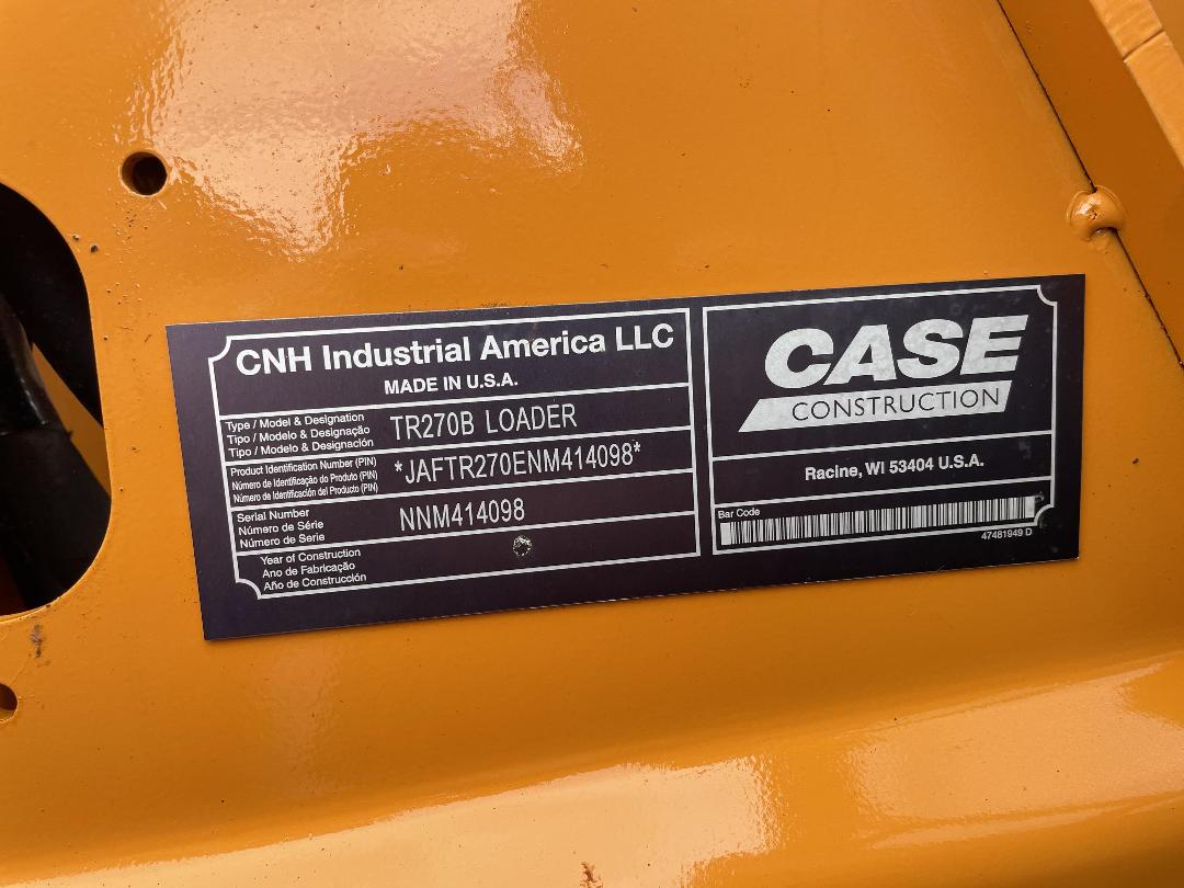 Photo '21' of Case TR270B Skid Steer Photo '21' of Case TR270B Skid Steer