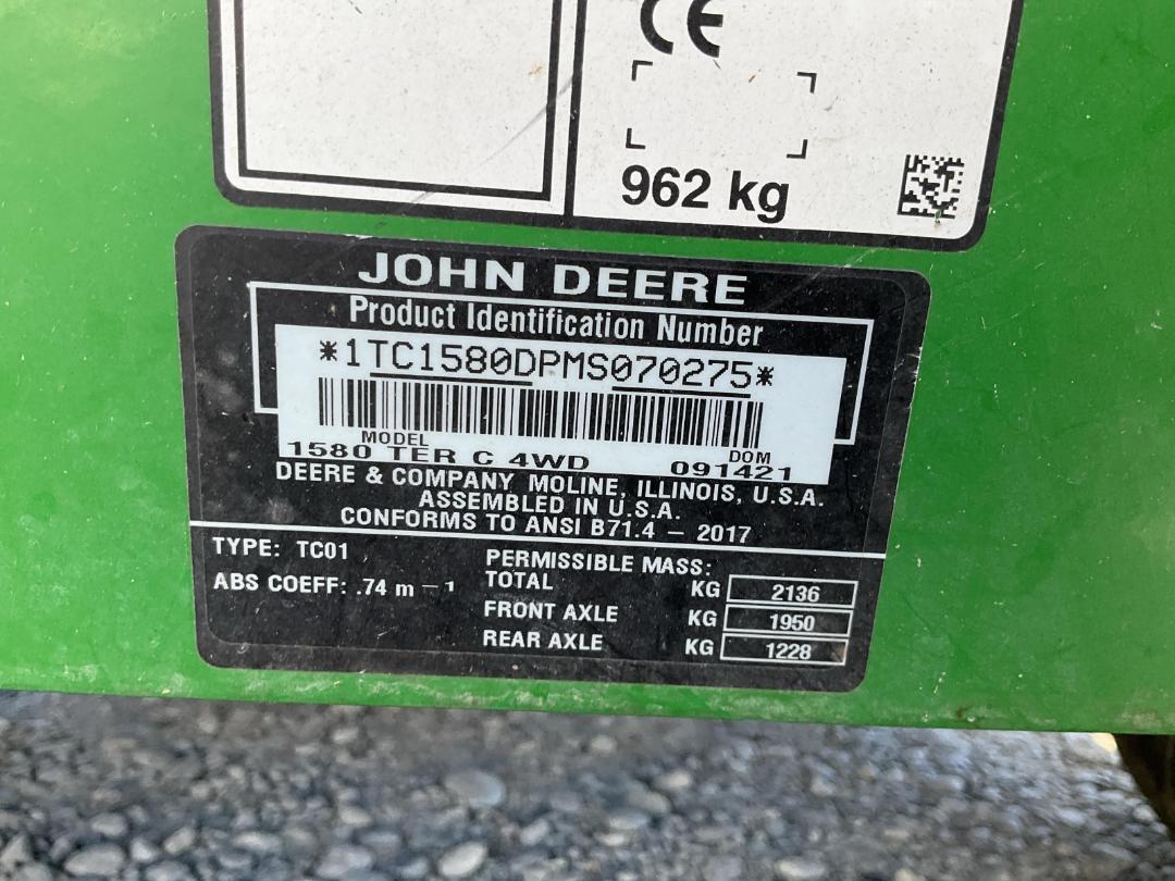 Photo '18' of JOHN DEERE 1580 TERRAIN CUT Mower