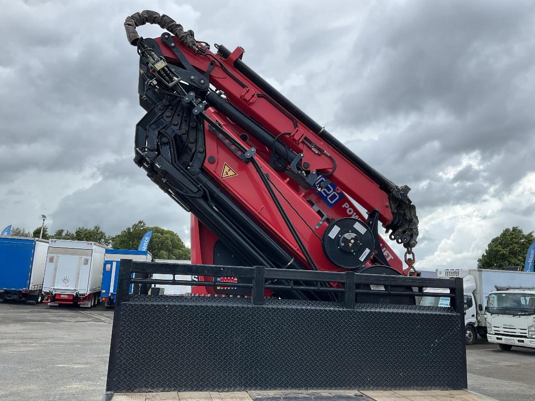 Photo '27' of MAN TGS 35.480   8X4 Flat Deck Crane