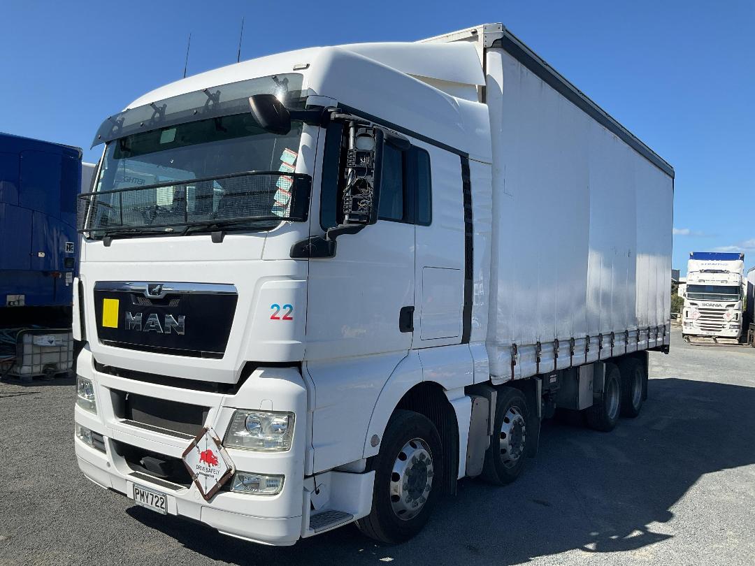 Photo '9' of MAN TGX 35.540    8X4 BL Curtainsider