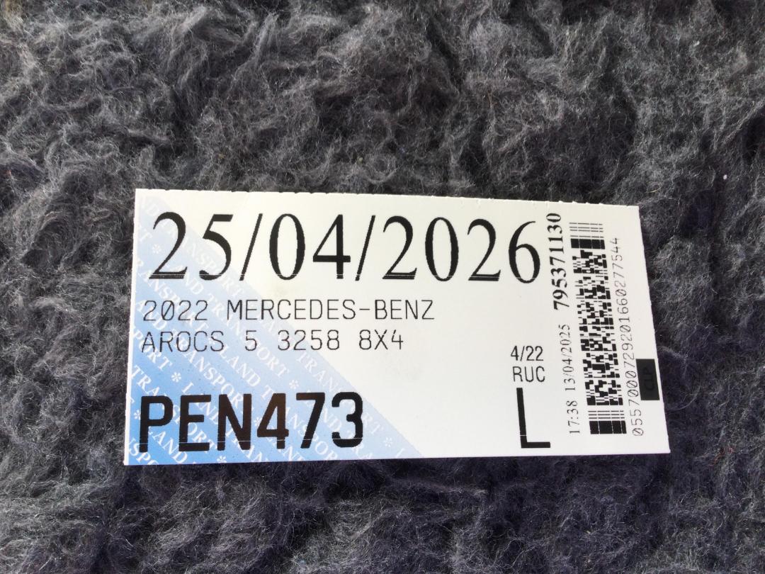 Photo '49' of Mercedes-Benz Acros 5 3258 8X4 Tipper