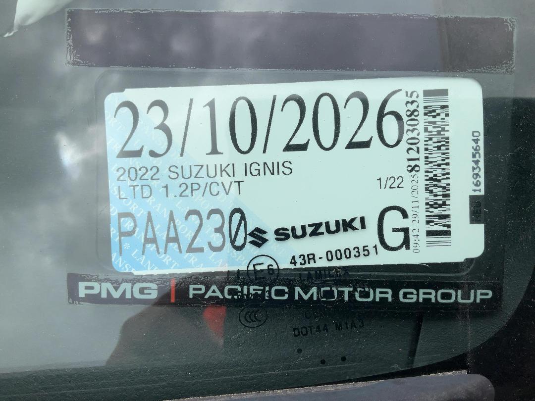 Photo '18' of Suzuki Ignis LTD