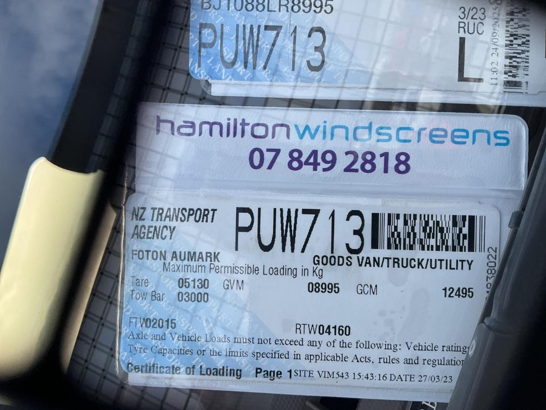 Photo '50' of Foton Aumark BJ1088LR8995 Transporter