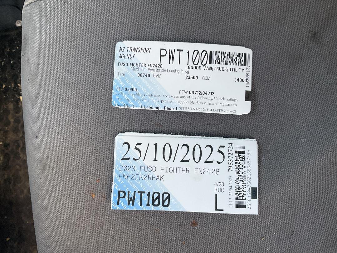 Photo '30' of Fuso FIGHTER FN2428 FN62FK2RFAK Tipper