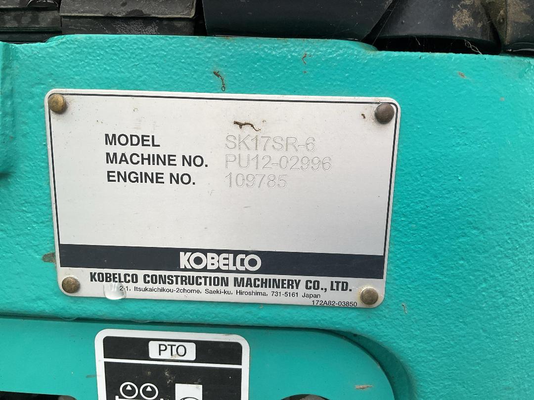Photo '13' of Kobelco SK17SR ON Trailer Excavator Photo '13' of Kobelco SK17SR ON Trailer Excavator
