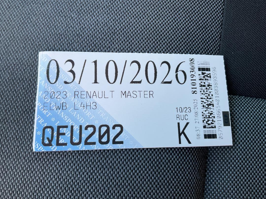 Photo '29' of Renault Master Elwb L4H3 Van Photo '29' of Renault Master Elwb L4H3 Van