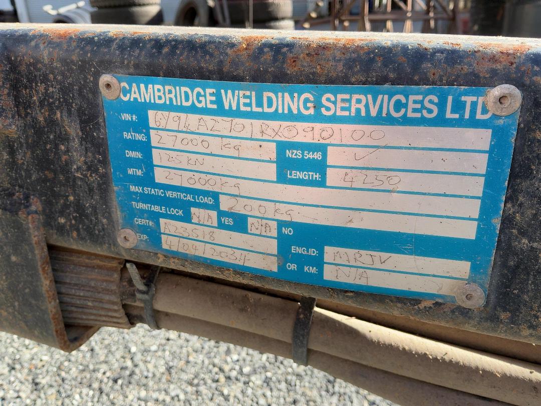 Photo '10' of CWS 4AFATBN Tipper Trailer