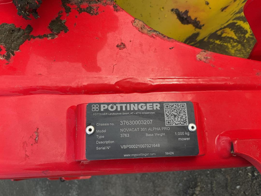 Photo '25' of Pottinger Novacat 301 Alpha Pro Mower Photo '25' of Pottinger Novacat 301 Alpha Pro Mower