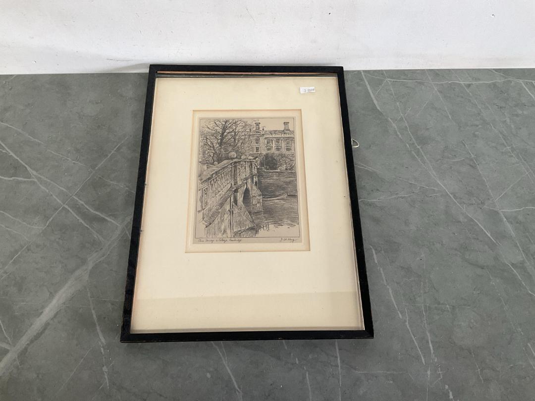 Great Deal On Framed Drawings or Similar “Old Exeter” Frog Lane, City