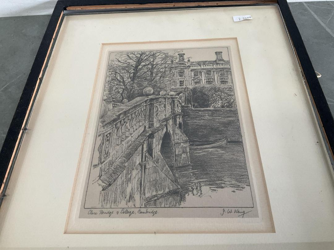 Great Deal On Framed Drawings or Similar “Old Exeter” Frog Lane, City