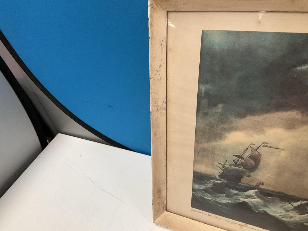 Photo '6' of Framed Print or Similar, Paints, Paintbrushes, Shells Etc