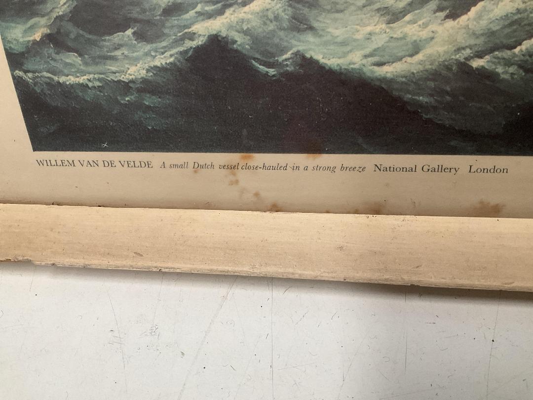 Photo '5' of Framed Print or Similar, Paints, Paintbrushes, Shells Etc