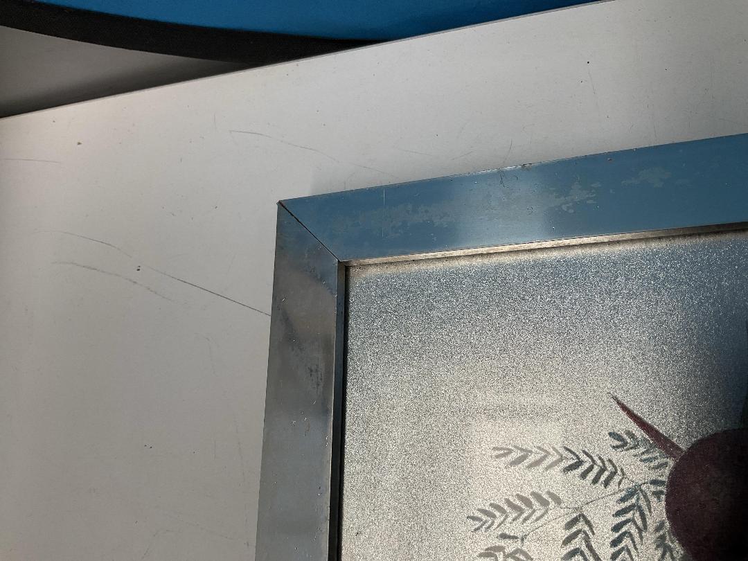 Photo '9' of Blue/Silver Coloured Framed Bird Print or Similar