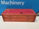 Thumbnail '2' of Red Coloured Toolbox with Automotive Bulbs Inside