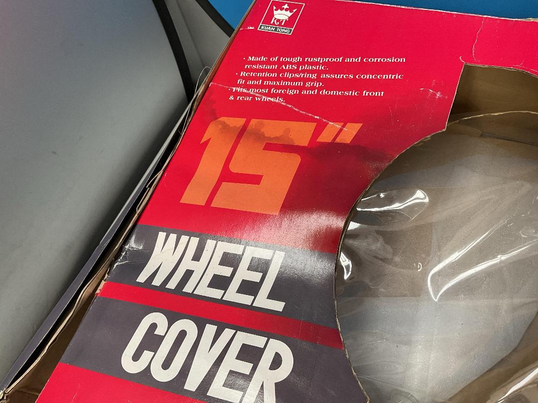 Photo '3' of 3x Kuan Tong 15” Wheel Covers Photo '3' of 3x Kuan Tong 15” Wheel Covers