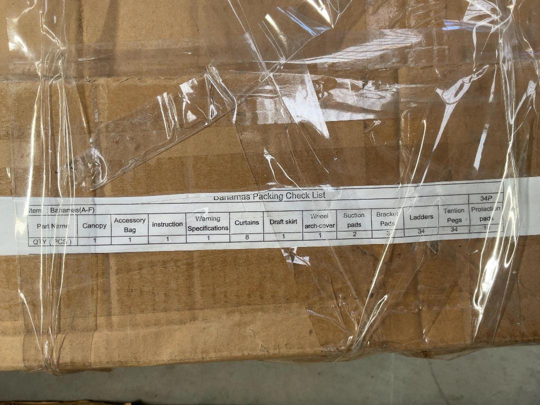 Photo '4' of Bahamas 750 Canopy / Awning *Unused*