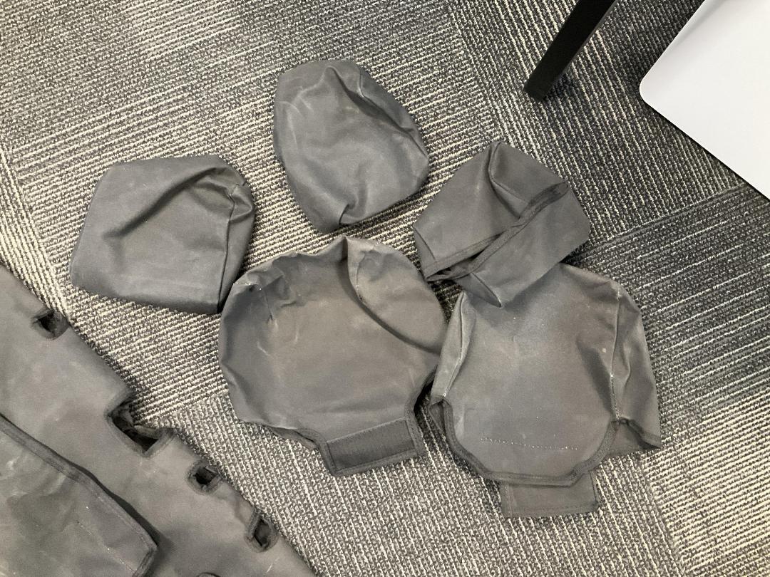 Photo '3' of Black duck seat covers FULL SET