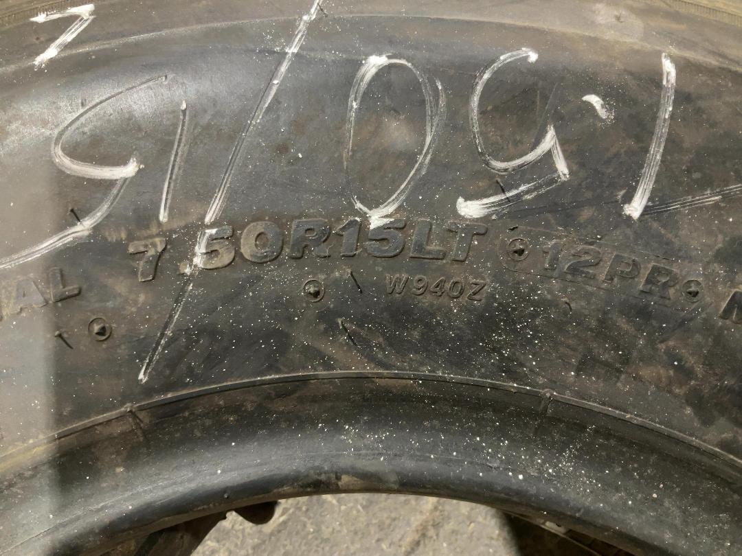 Photo '2' of 2 x 7.50R15LT Tyres Photo '2' of 2 x 7.50R15LT Tyres