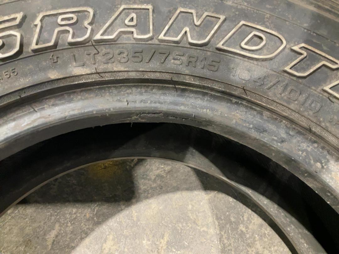 Photo '3' of 2 x LT235/75R15 Tyres Photo '3' of 2 x LT235/75R15 Tyres